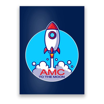 AMC To The Moon Poster