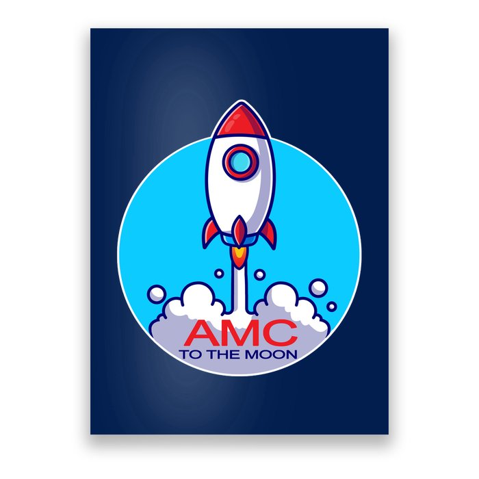 AMC To The Moon Poster