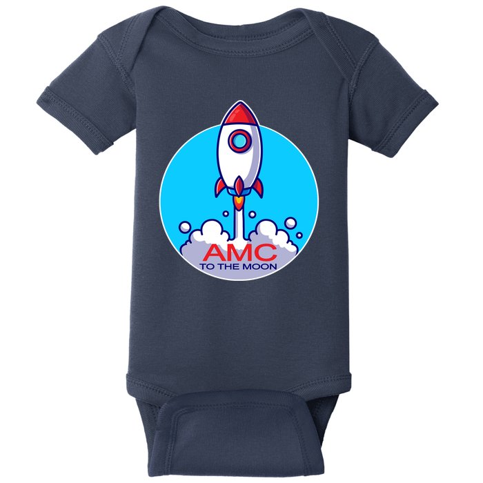 AMC To The Moon Baby Bodysuit