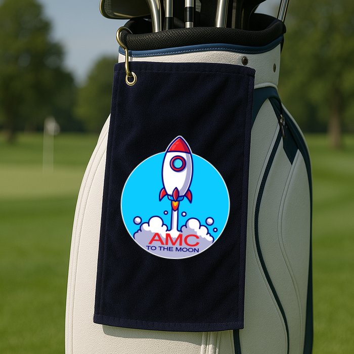 AMC To The Moon Golf Towel
