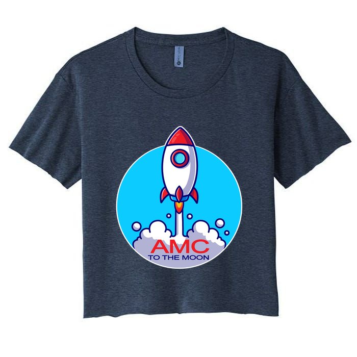 AMC To The Moon Crop Top