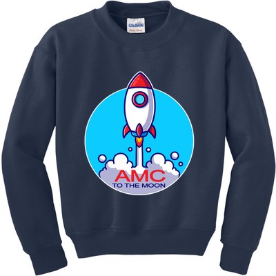 AMC To The Moon Kids Sweatshirt
