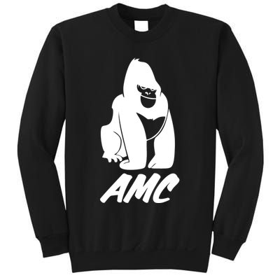 AMC To The Moon Apes Of Wall Street Sweatshirt