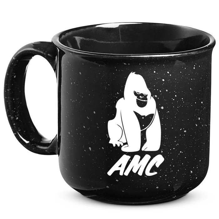 AMC To The Moon Apes Of Wall Street 15oz Campfire Ceramic Mug