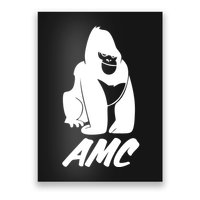 AMC To The Moon Apes Of Wall Street Poster