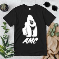 AMC To The Moon Apes Of Wall Street Premium T-Shirt