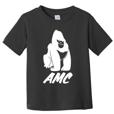 AMC To The Moon Apes Of Wall Street Toddler T-Shirt