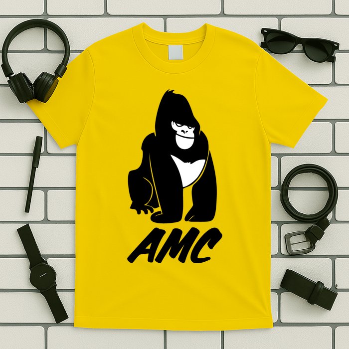 AMC To The Moon Apes Of Wall Street T-Shirt