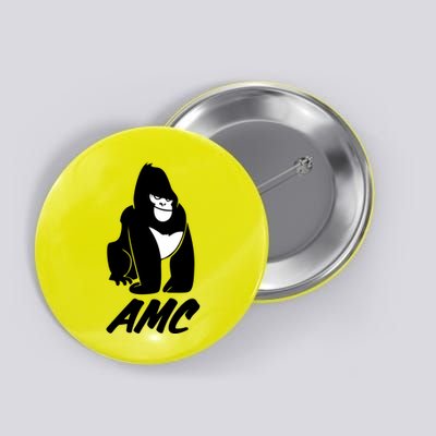 AMC To The Moon Apes Of Wall Street Button