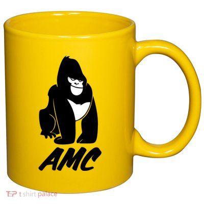 AMC To The Moon Apes Of Wall Street 11oz C Handle Ceramic Mug