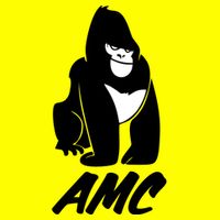AMC To The Moon Apes Of Wall Street Women's V-Neck T-Shirt