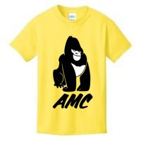AMC To The Moon Apes Of Wall Street Kids T-Shirt