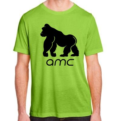 AMC To the moon Short Squeeze Ape Adult ChromaSoft Performance T-Shirt