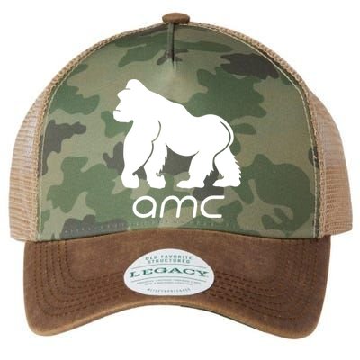 AMC To the moon Short Squeeze Ape Legacy Tie Dye Trucker Hat