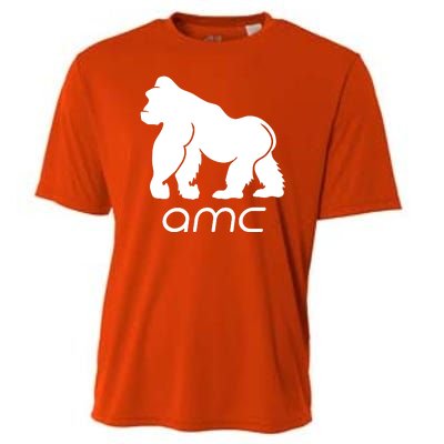 AMC To the moon Short Squeeze Ape Cooling Performance Crew T-Shirt