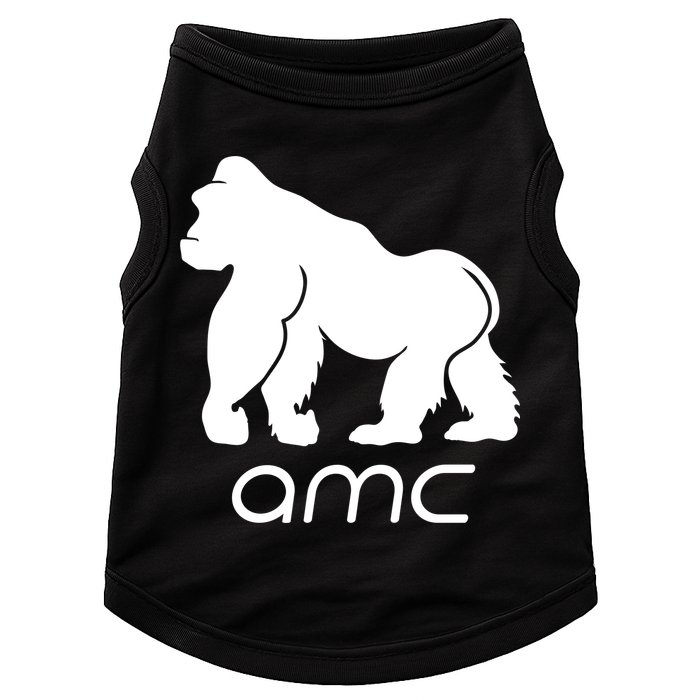 AMC To the moon Short Squeeze Ape Doggie Tank
