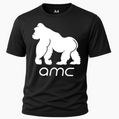 AMC To the moon Short Squeeze Ape Performance Shirt