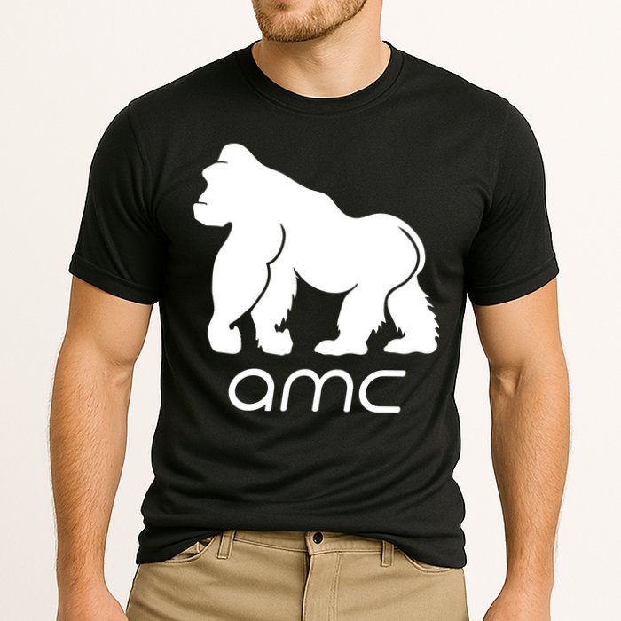 AMC To the moon Short Squeeze Ape Performance Shirt