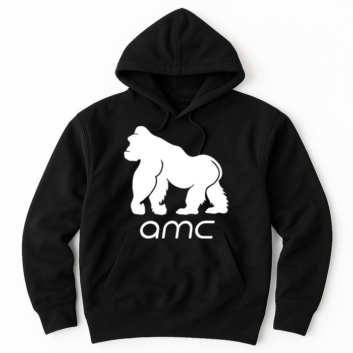 AMC To the moon Short Squeeze Ape Hoodie