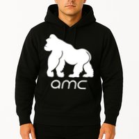 AMC To the moon Short Squeeze Ape Hoodie