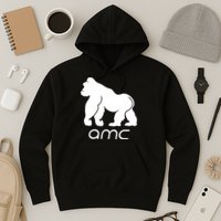 AMC To the moon Short Squeeze Ape Hoodie