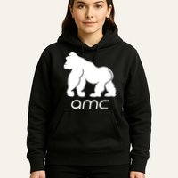 AMC To the moon Short Squeeze Ape Hoodie