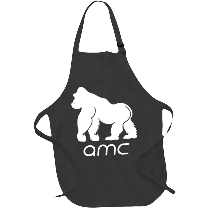 AMC To the moon Short Squeeze Ape Apron