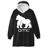 AMC To the moon Short Squeeze Ape Hooded Wearable Blanket