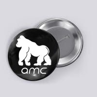 AMC To the moon Short Squeeze Ape Button