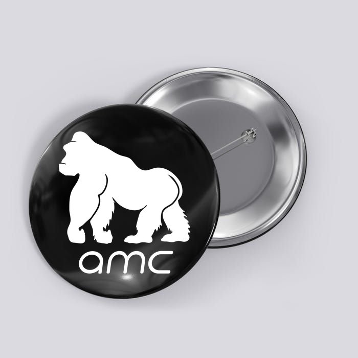 AMC To the moon Short Squeeze Ape Button