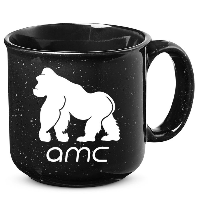 AMC To the moon Short Squeeze Ape 15oz Campfire Ceramic Mug