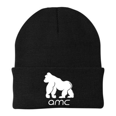 AMC To the moon Short Squeeze Ape Knit Cap Winter Beanie