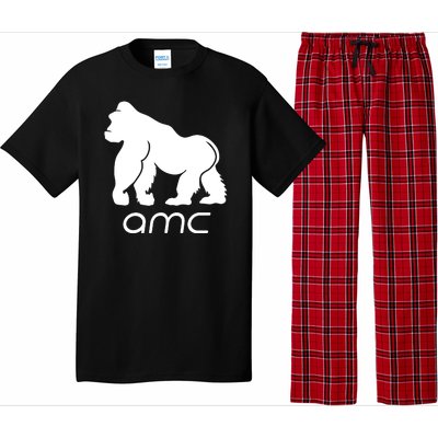 AMC To the moon Short Squeeze Ape Pajama Set