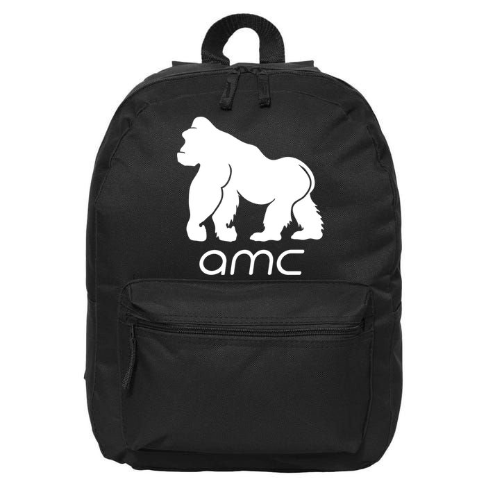 AMC To the moon Short Squeeze Ape 16 in Basic Backpack