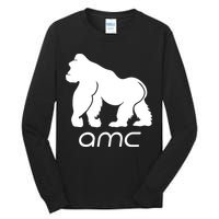 AMC To the moon Short Squeeze Ape Tall Long Sleeve T-Shirt