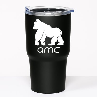 AMC To the moon Short Squeeze Ape Tumbler