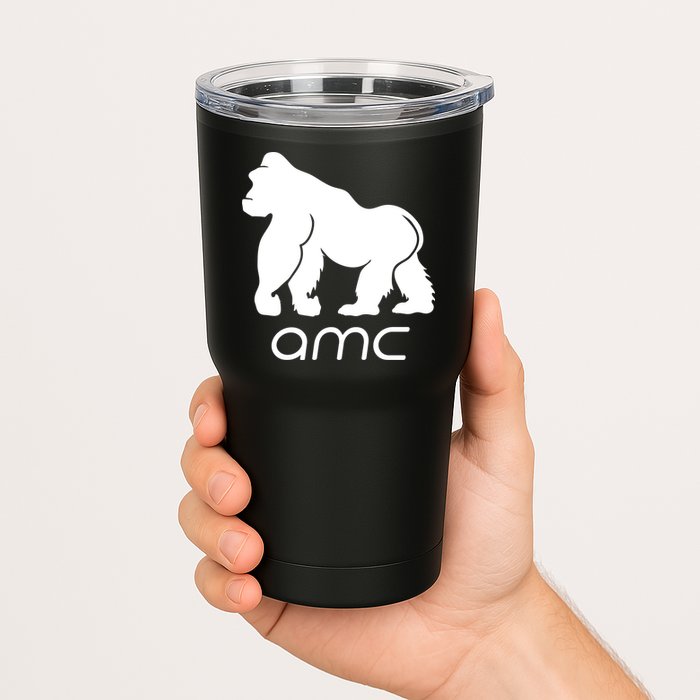 AMC To the moon Short Squeeze Ape Tumbler
