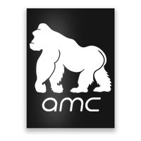 AMC To the moon Short Squeeze Ape Poster