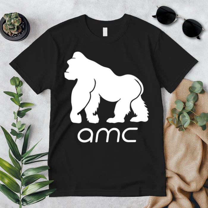 AMC To the moon Short Squeeze Ape Premium T-Shirt