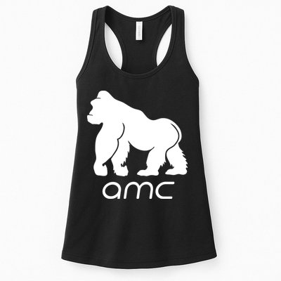 AMC To the moon Short Squeeze Ape Womens Tank Top