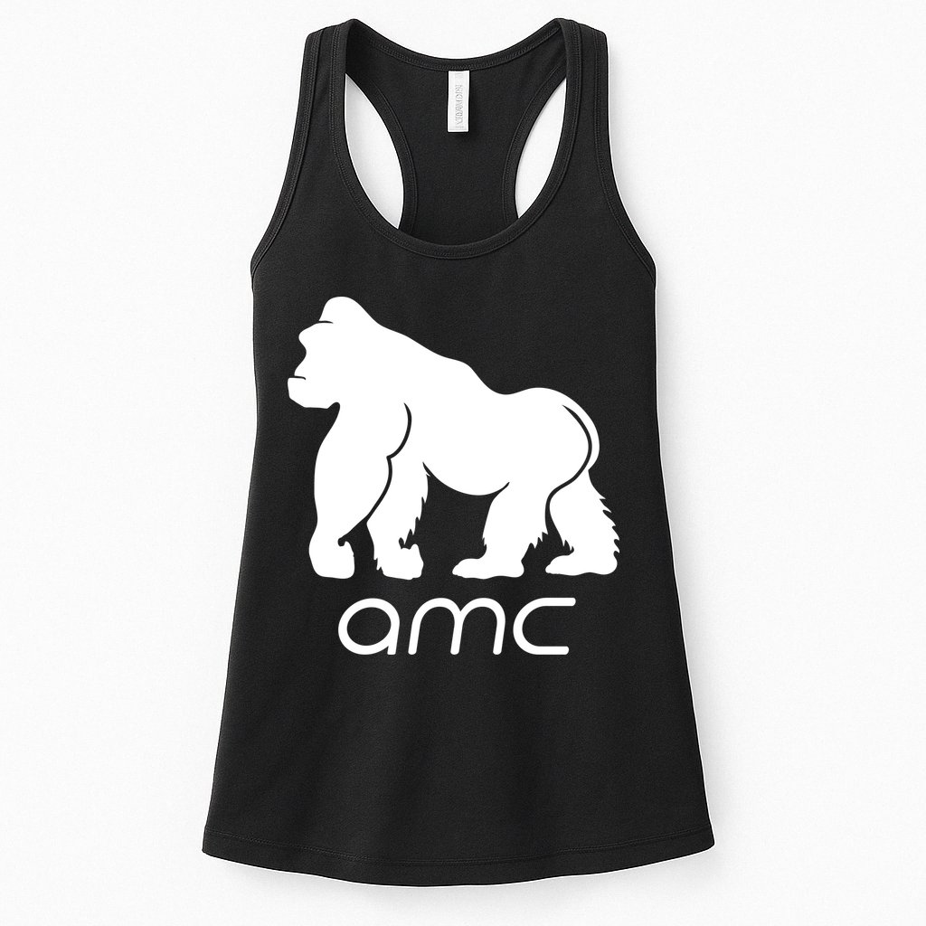 AMC To the moon Short Squeeze Ape Womens Tank Top
