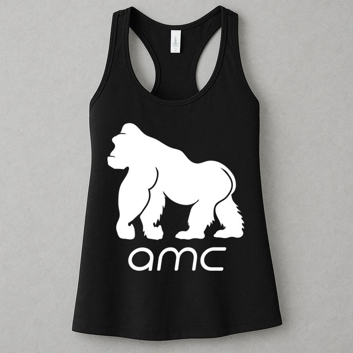 AMC To the moon Short Squeeze Ape Womens Tank Top