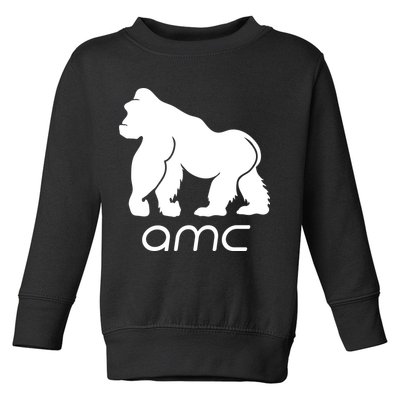 AMC To the moon Short Squeeze Ape Toddler Sweatshirt