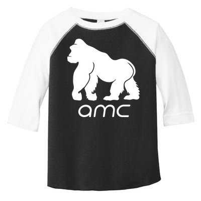 AMC To the moon Short Squeeze Ape Toddler Fine Jersey T-Shirt