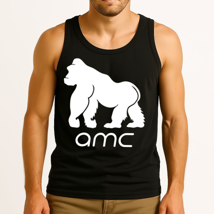 AMC To the moon Short Squeeze Ape Tank Top