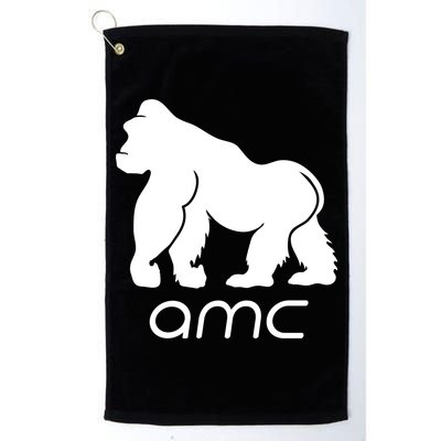 AMC To the moon Short Squeeze Ape Golf Towel