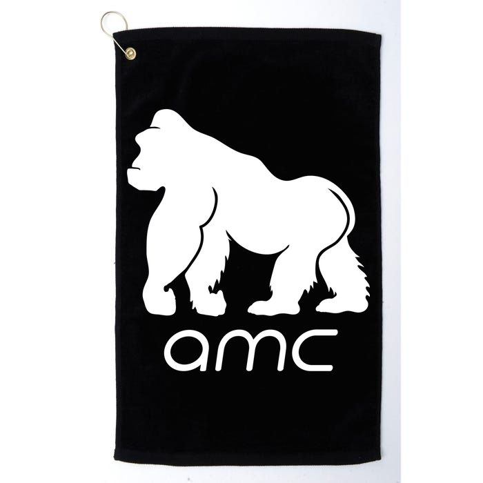AMC To the moon Short Squeeze Ape Golf Towel