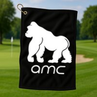 AMC To the moon Short Squeeze Ape Golf Towel