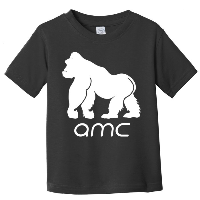 AMC To the moon Short Squeeze Ape Toddler T-Shirt