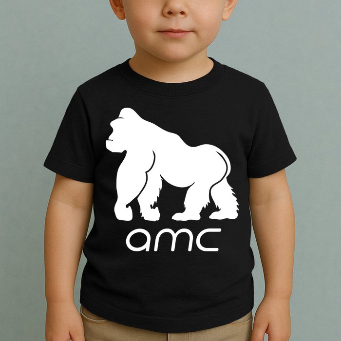 AMC To the moon Short Squeeze Ape Toddler T-Shirt